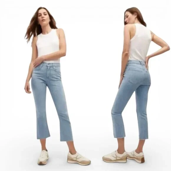 Veronica Beard Carly Kick Flare High Rise Bail Out Size 28 - Picture 2 of 12